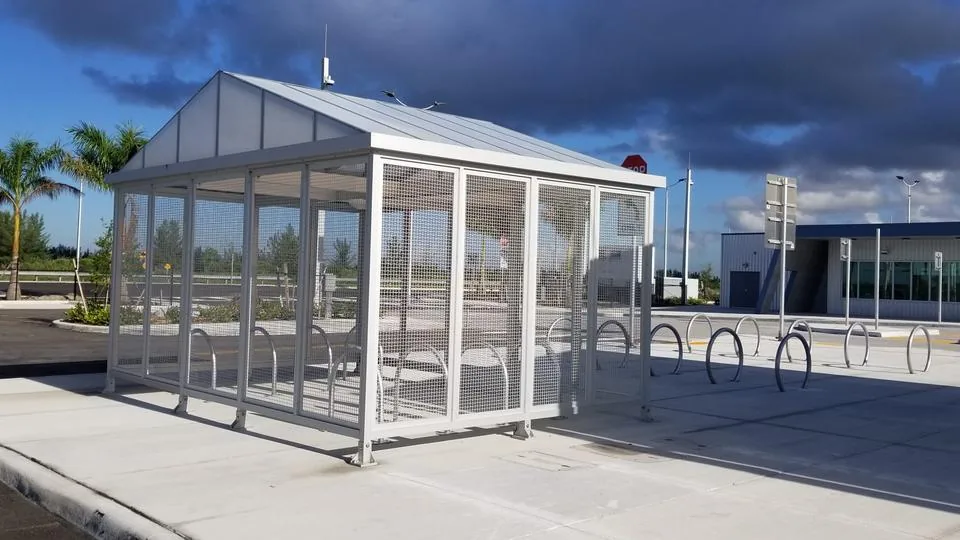 Bike Cage by Duo-Gard Secures a Solution for Park ‘N’ Ride