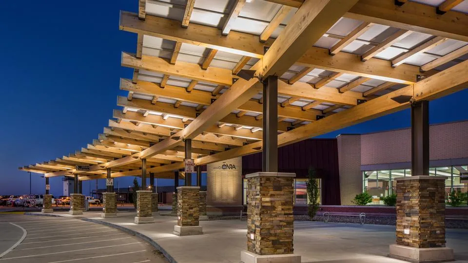 Duo-Gard’s Sleekline Canopy Welcomes Passengers to New Central Nebraska Airport