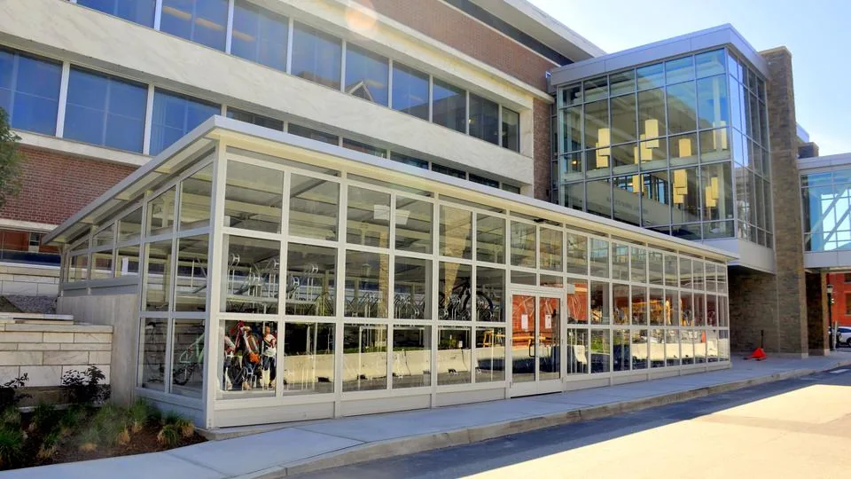Custom Duo-Gard Bike Shelter Takes Up Residence at University of Vermont