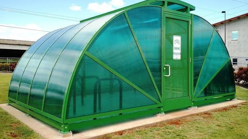 Duo-Gard Shelter Provides Honolulu Bikers a Safe Harbor