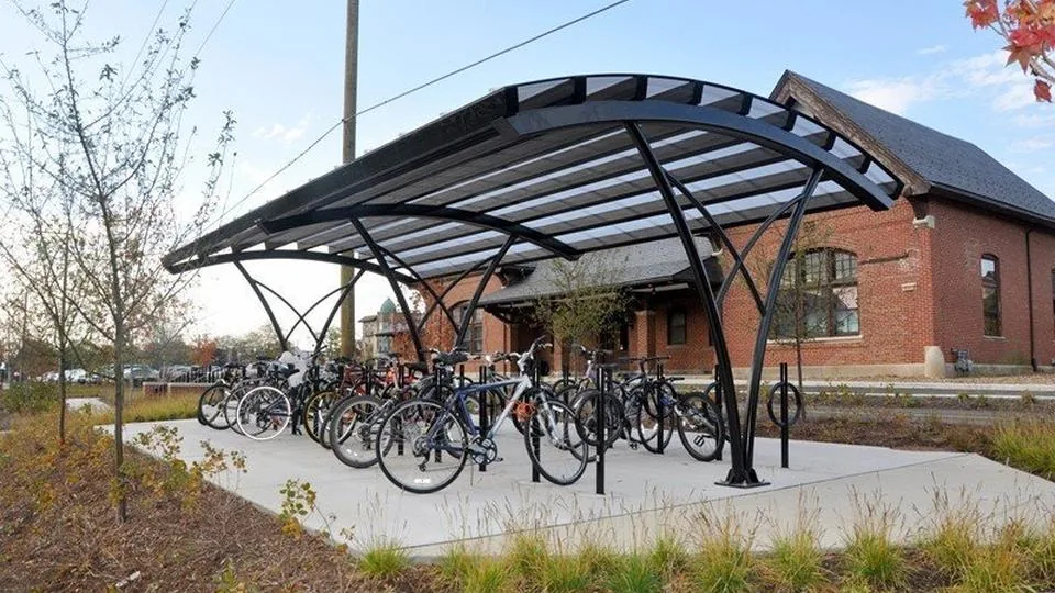 Duo-Gard Parachute Bike Shelter Lands in Lake Forest