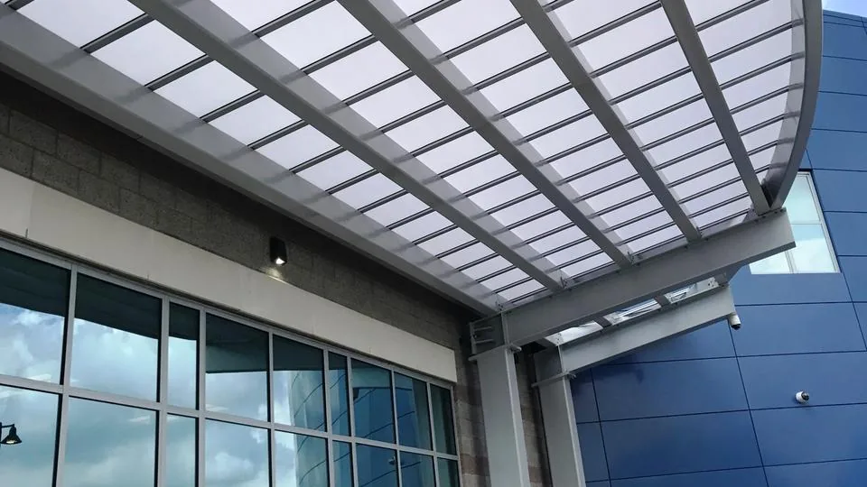 Duo-Gard’s Translucent Canopy Complements New Frank J. Gargiulo Campus