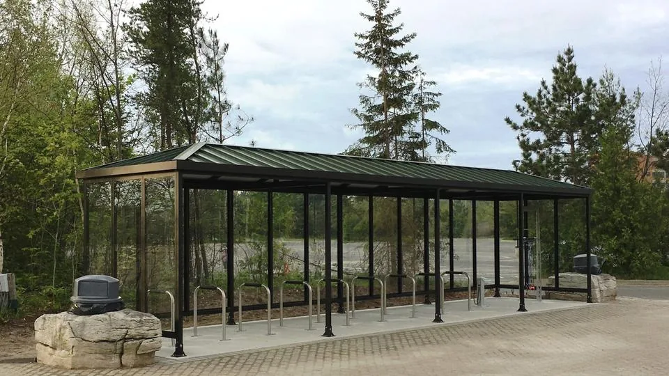 Duo-Gard Bike Shelter Helps Canadian Science Center Sustain Support
