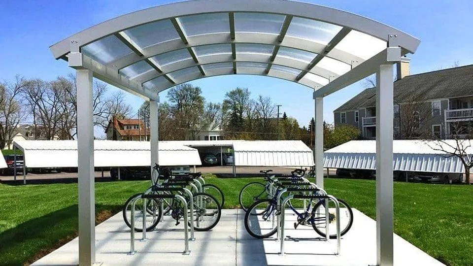 Apartments Add the Amenities of Duo-Gard Bike Shelters