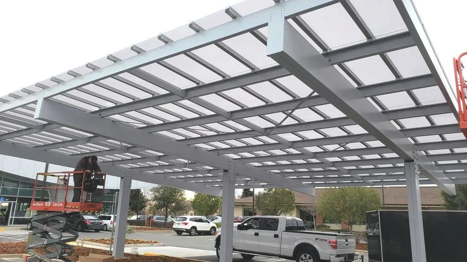 Duo-Gard’s Sleekline Canopy Enhances Striking Medical Facility