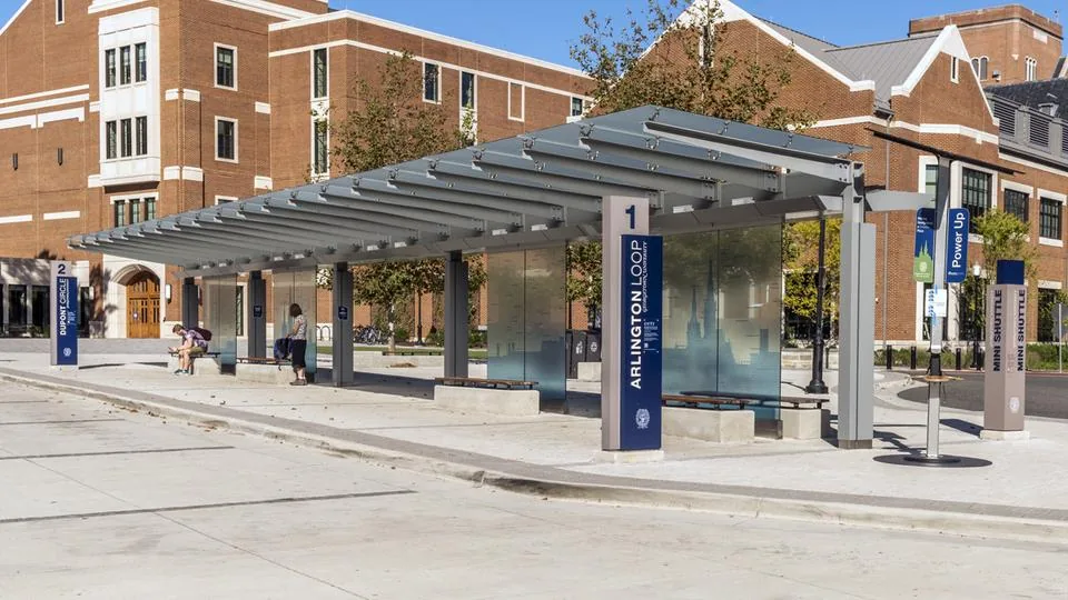 University Achieves Savings and Style with Duo-Gard Bus Shelters