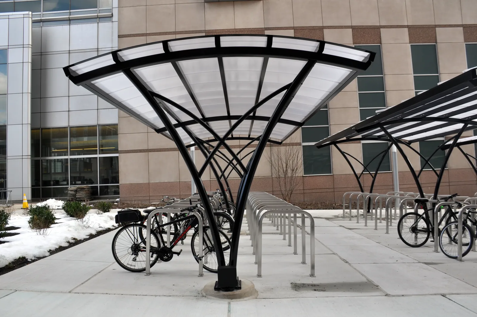 Parachute Bike Shelter
