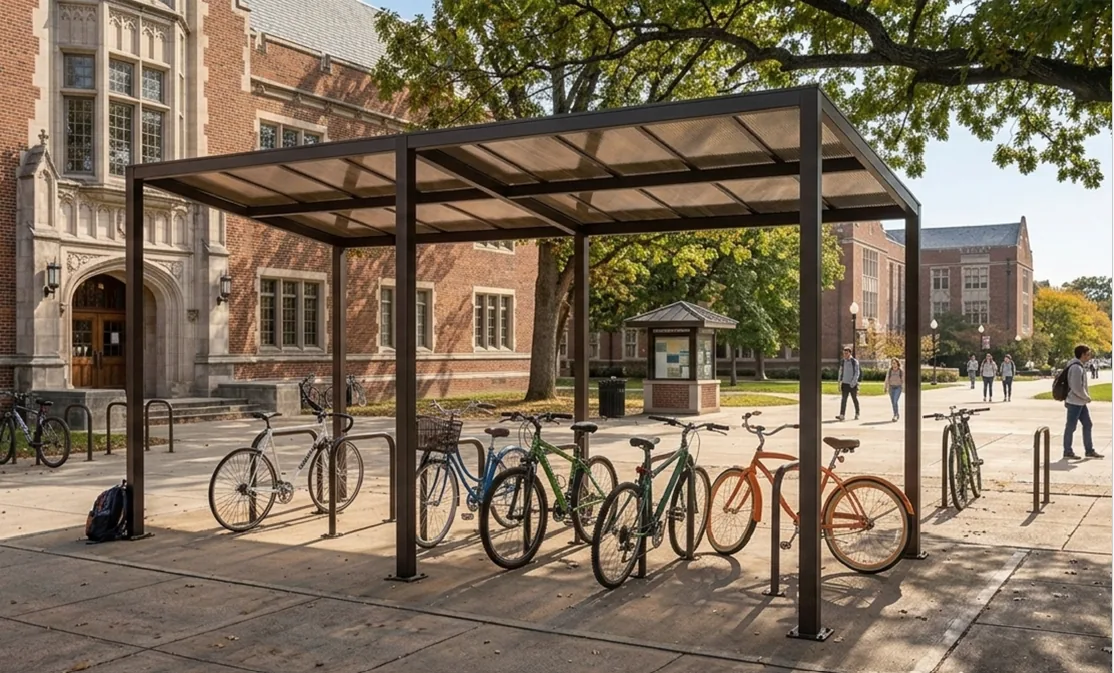 Shed Bike Shelter