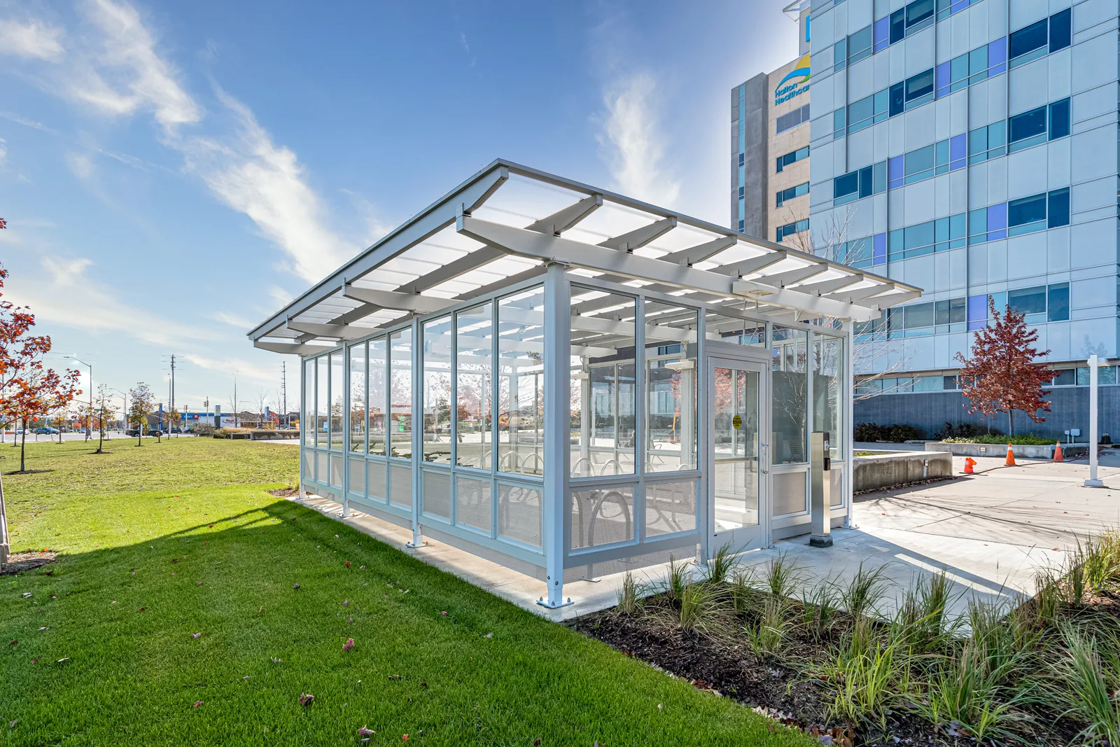 Cambridge Bike Shelter - Enclosed Bike Shelters by Duo-Gard