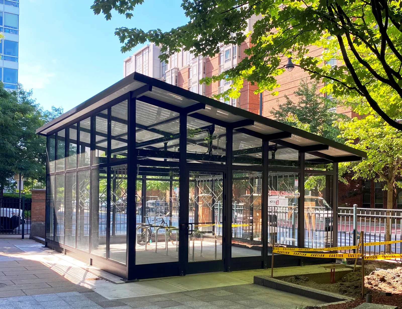 Burlington Bike Shelter - Enclosed Bike Shelters by Duo-Gard