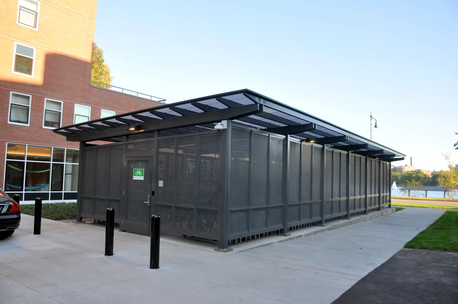 Cambridge Bike Shelter - Enclosed Bike Shelters by Duo-Gard