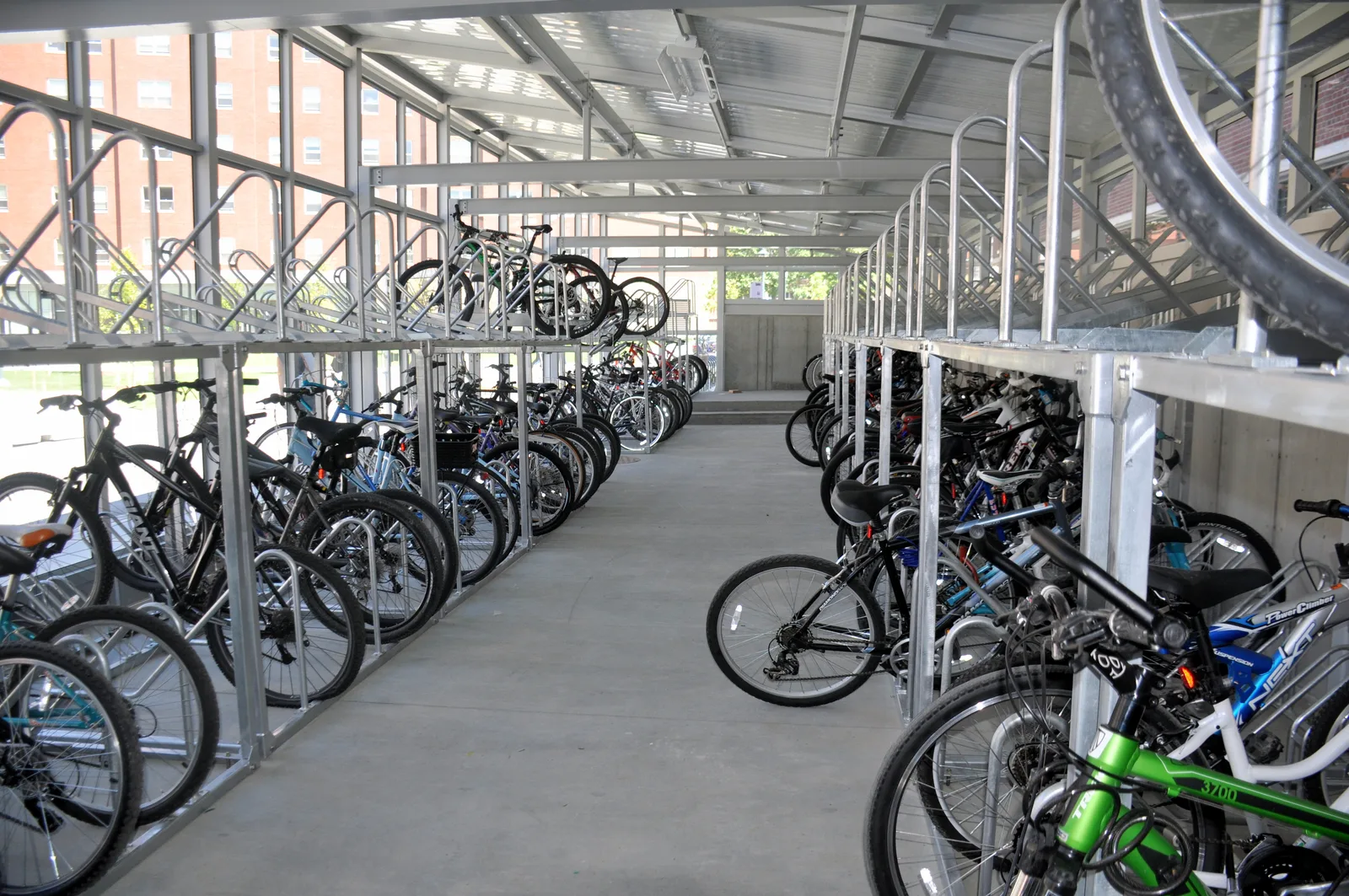 Burlington Bike Shelter - Enclosed Bike Shelters by Duo-Gard