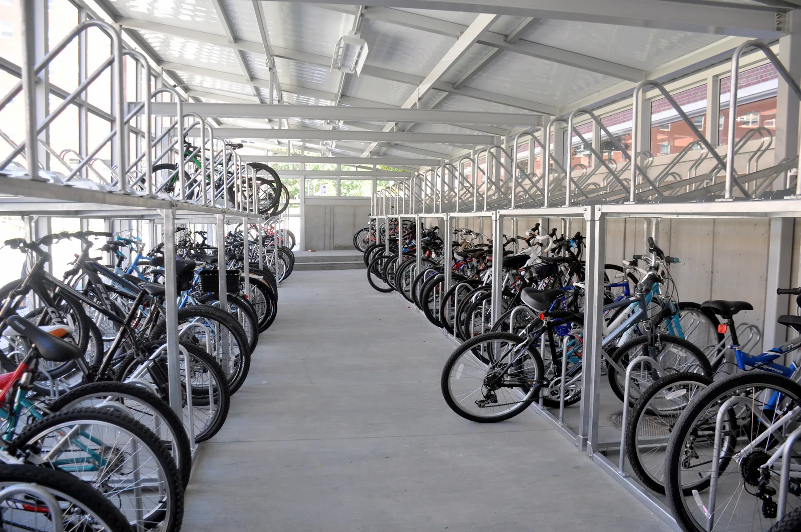 Burlington Bike Shelter - Enclosed Bike Shelters by Duo-Gard