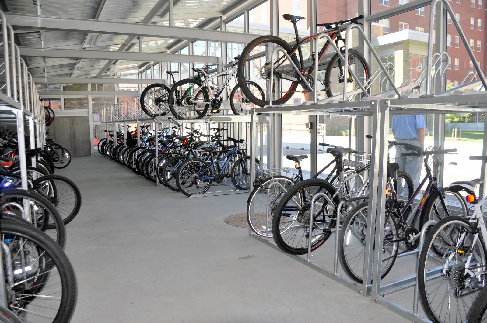Burlington Bike Shelter - Enclosed Bike Shelters by Duo-Gard
