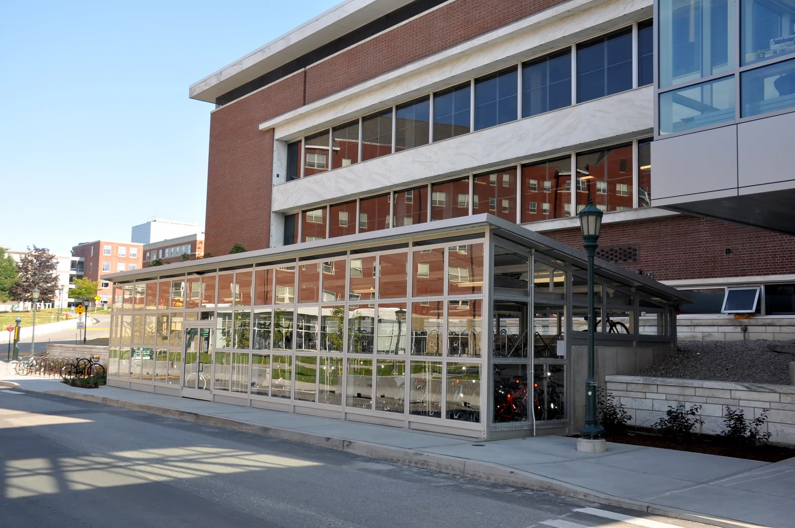 Burlington Bike Shelter - Enclosed Bike Shelters by Duo-Gard