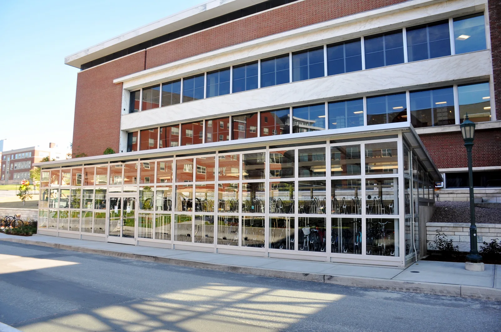 Burlington Bike Shelter - Enclosed Bike Shelters by Duo-Gard