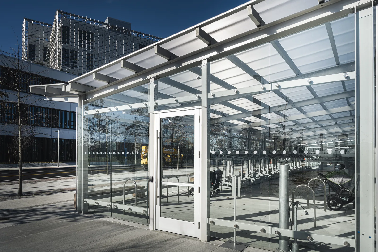 Pinnacle Bike Shelter - Enclosed Bike Shelters by Duo-Gard
