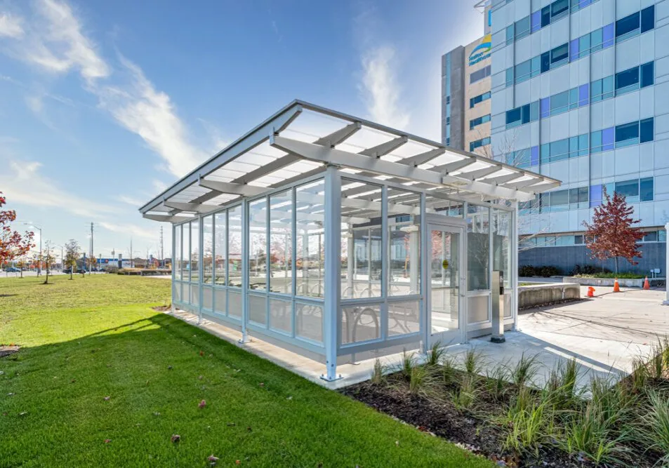 Enclosed Bike Shelters