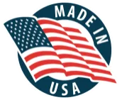 Made in USA badge: Duo-Gard daylighting and canopy systems are fabricated in Michigan
